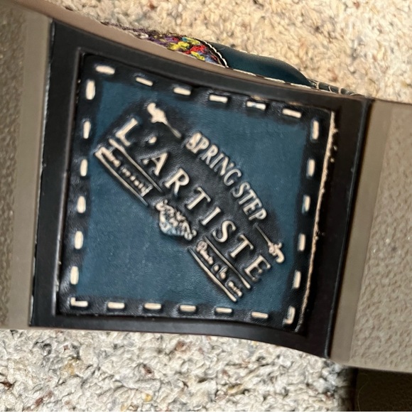 L’Artiste Spring Step Tapestry Clogs Size 40 - Picture 8 of 10